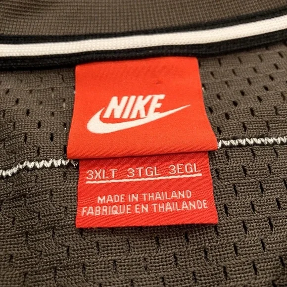 Vintage 2006 Nike Big Swoosh Spellout Jersey Mesh Short Sleeve - Picture 5 of 12